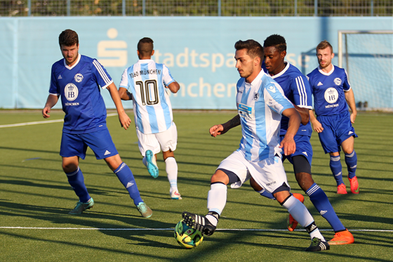 Vor dem Punktspielstart: Die Amateur-Kicker des TSV 1860 München. Archivfoto: Anne Wild