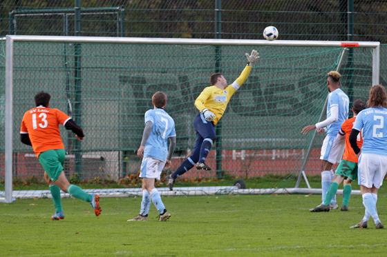 Siegtreffer für den SV Laim: Branimir Stanoev. Foto: Anne Wild