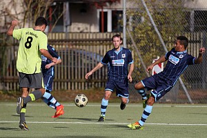 Rückrundenauftakt in der Kreisliga: Giesinger Derby. Foto: Anne Wild