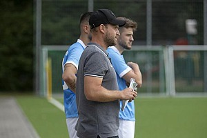 Sportlich rehabilitiert: Trainer Christian Ranhart und die Reserve der Amateur-Löwen. Archivfoto: Anne Wild