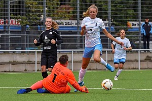 Auftaktsieg für Frauen des TSV 1860 Torhungrig: Stürmerin Sofia Endrizzi. Foto: LM