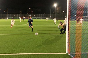 Amateur-Löwen besiegen Spitzenreiter Torschütze zum 3:1: Mauro Geismann. Foto: A. Seeler