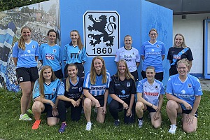 Jetzt auch Löwinnen in der Fußballabteilung des TSV 1860 Die Frauenfußball-Mannschaft des TSV 1860 München. Foto: TSV 1860