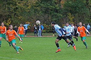 Remis in letzter Sekunde – Amateur-Löwen im Glück Ausgleichstreffer in letzter Sekunde: Amateur-Löwe Mohiar Al-Kadri. Foto: A. Wild