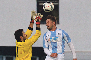 Amateur-Löwen mit Torflut Torhungrig: Amateur-Löwen. Archivfoto: A. Wild