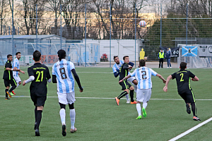 Amateur-Löwen unterliegen Tabellenführer Nachbarschaftsduell: Giesing gegen Haidhausen. Foto: Alfons Seeler
