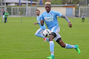 Unentschieden für Giesinger Amateure Torpremiere bei den Amateur-Löwen: Chizaram Ezekwem. Archivfoto: Anne Wild